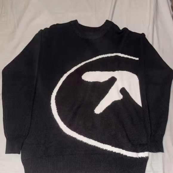 Black and White Aphex Twin Knit